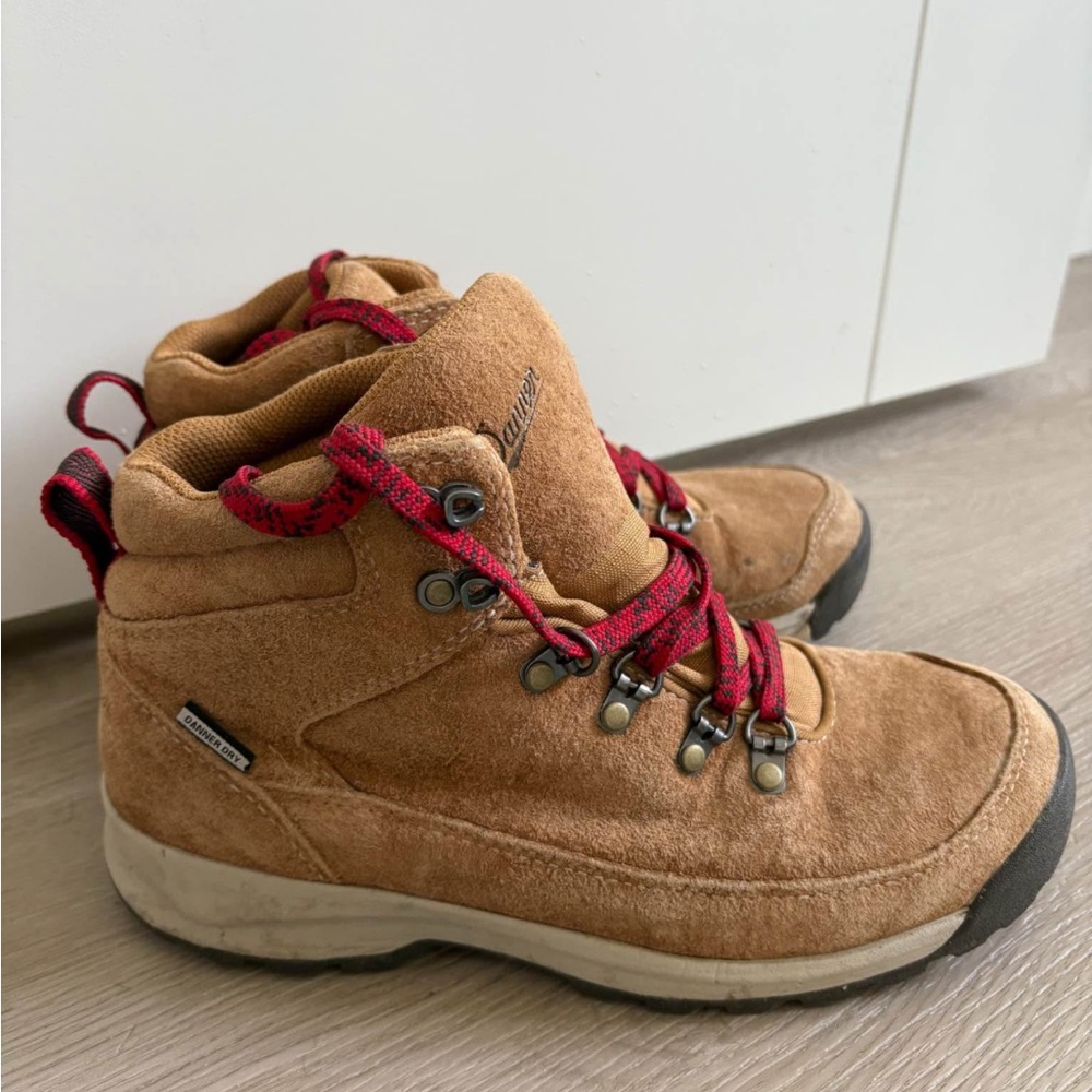 Danner Brown Boots with Black Accents - Picture 2 of 5